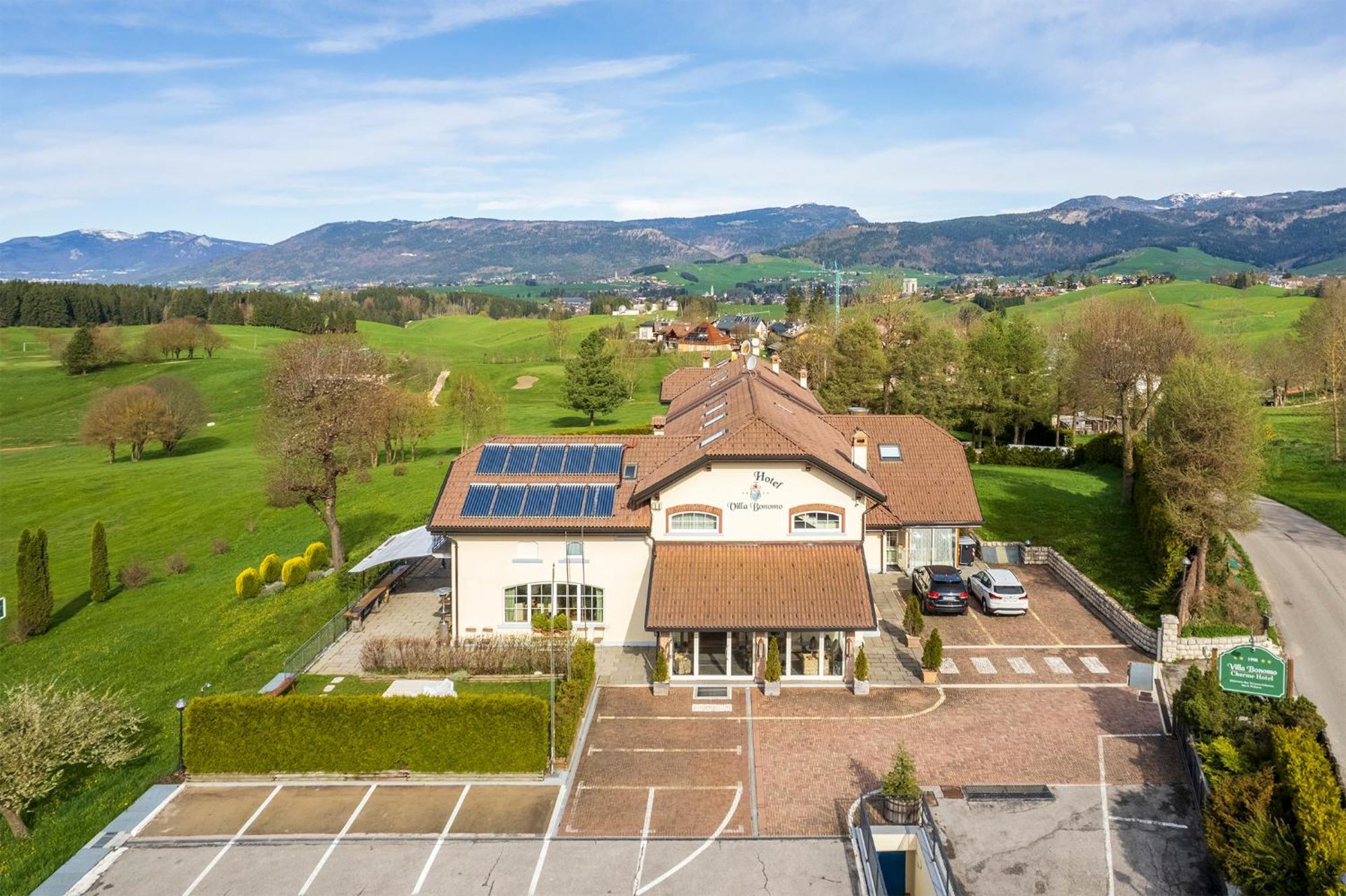 Villa Bonomo Charme Hotel Asiago Exterior photo